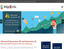 Tablet Screenshot of mig.com